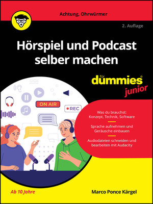 cover image of Hörspiel und Podcast selber machen für Dummies Junior